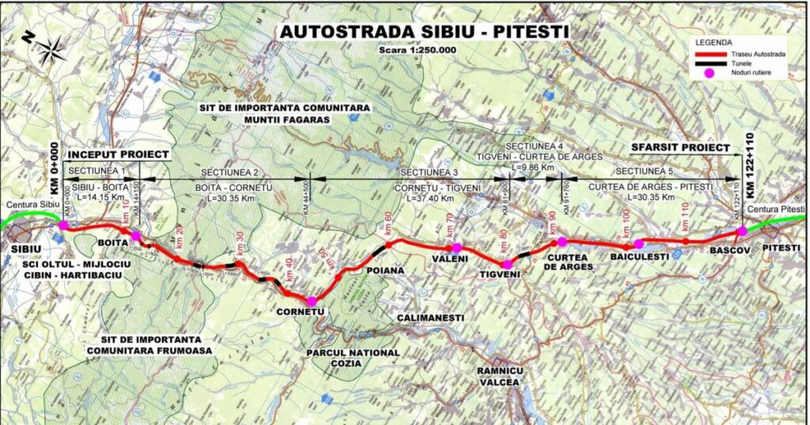 Autostrada Sibiu-Pitești