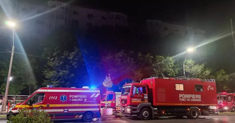 Incendiu la Spitalul Robănescu