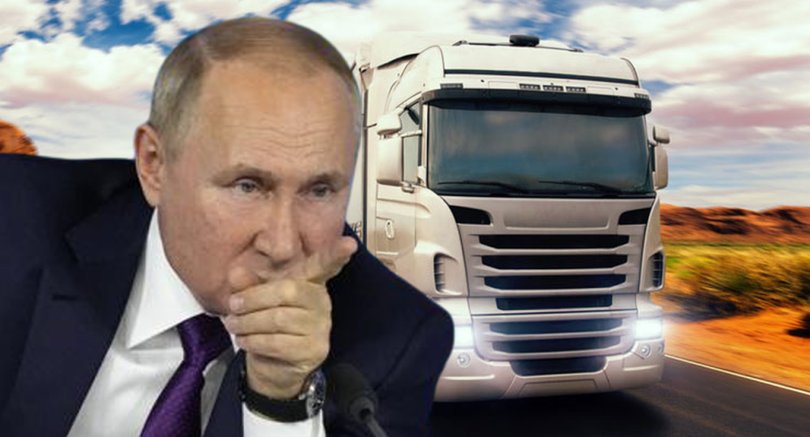 Putin interzice circulația camioanelor din țări „neprietenoase”