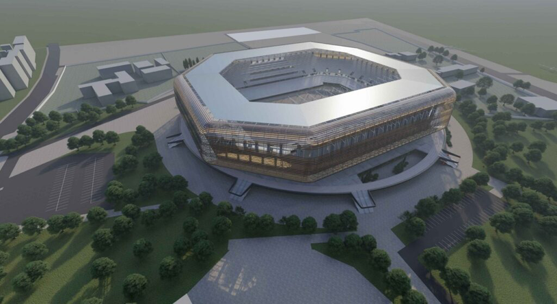 Două stadioane noi - Timișoara. Sursa foto: Facebook/Ministerul Dezvoltării, Lucrărilor Publice şi Administraţiei