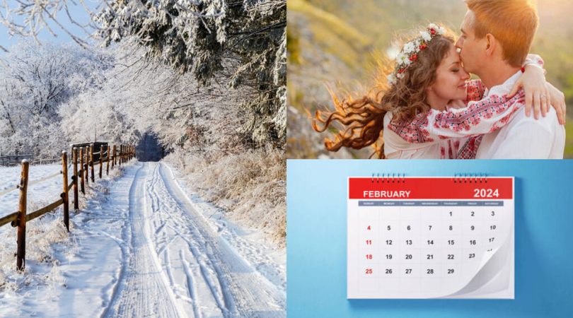 Calendar ortodox februarie 2024. Dragobetele, pe 24 februarie
