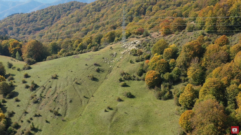 Țara Loviștei, filmată cu drona