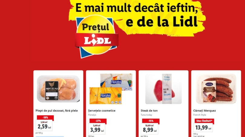 oferte lidl saptamana 22-28 iulie