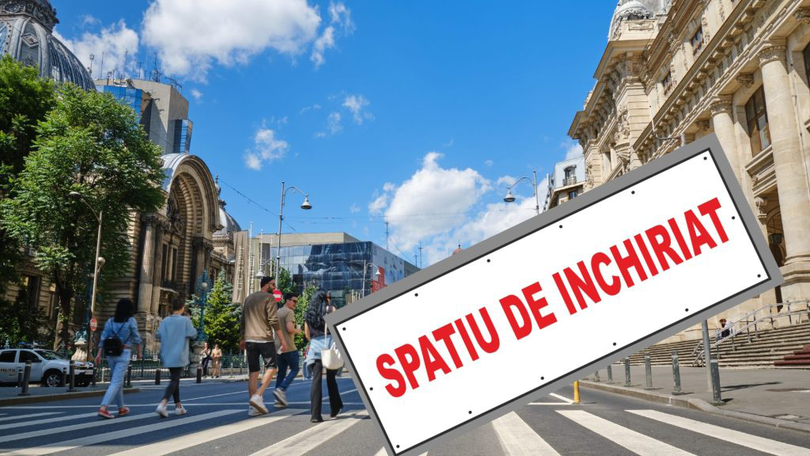 Cu o medie de 53 euro/mp/lună, Bucureştiul se află pe poziţia 46 din 53 în clasamentul celor mai scumpe chirii pentru spații stradale