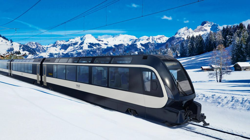Noul tren Golden Pass Express (GPX) va conecta direct trei dintre cele mai importante destinații turistice ale Elveției