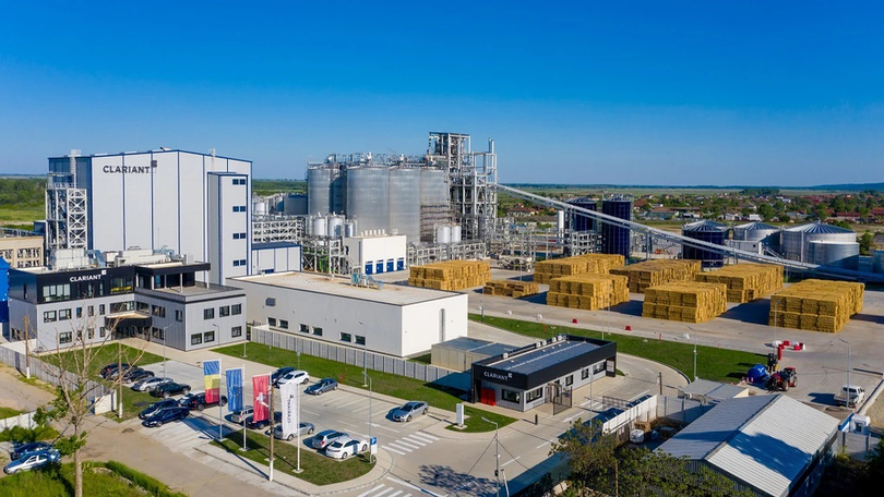 La șase luni după inaugurarea sa, fabrica de bioetanol a grupului Clariant a fost evaluată la minus un sfert de milliard de euro