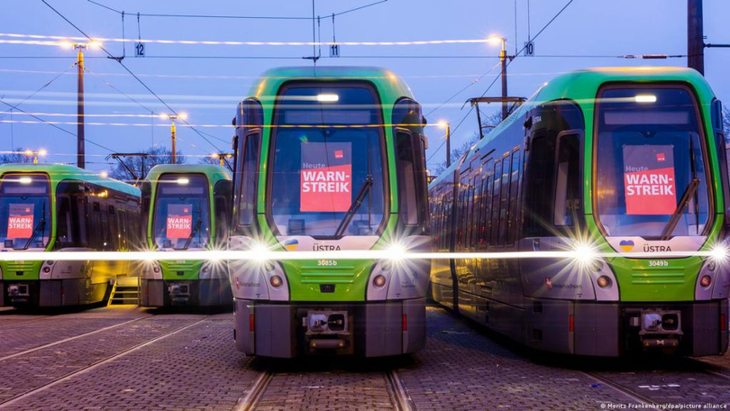 Rețeaua de transport din Germania este blocată de grevă