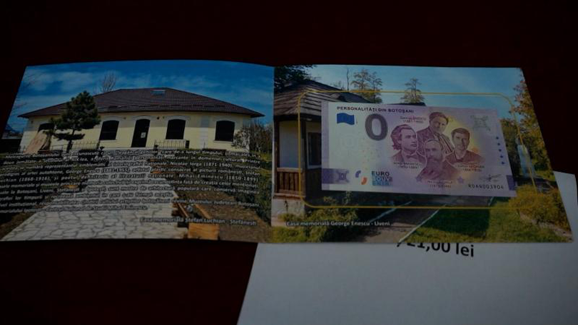 Prețul bancnotei românești de zero euro! Este dificil să crezi că este real