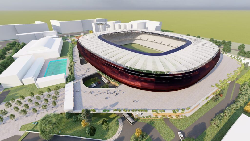 Două stadioane noi - Dinamo. Sursa foto: Facebook/Ministerul Dezvoltării, Lucrărilor Publice şi Administraţiei