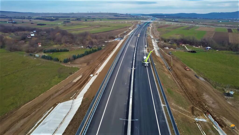 Autostrada Pitești-Sibiu. Sursă foto: Facebook