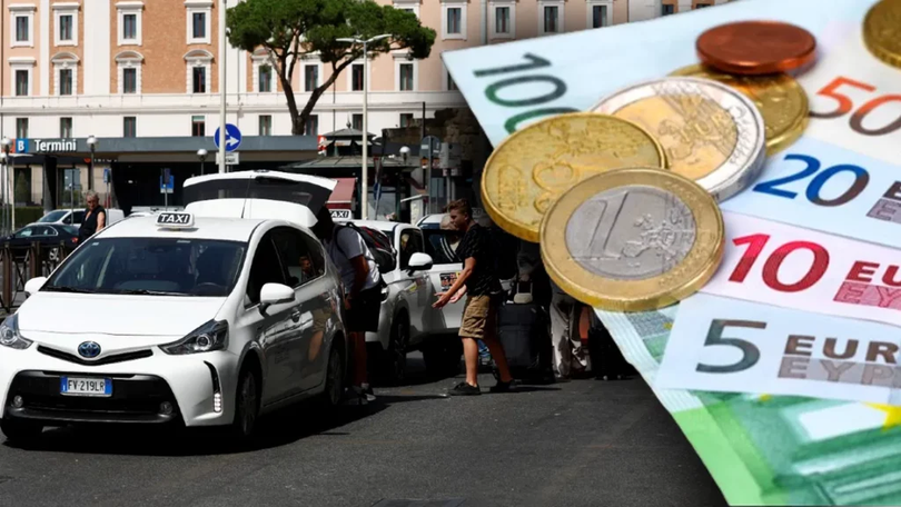 Un taximetrist câştigă 1.300 de euro pe lună în Italia.