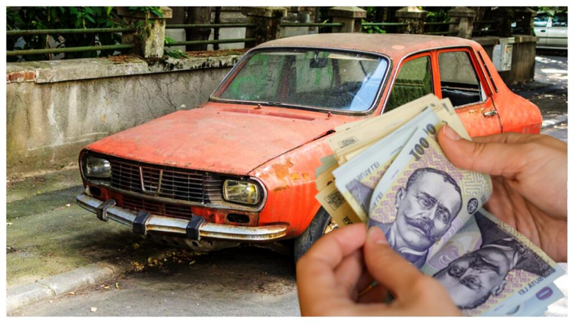 Bani mai mulţi pentru românii cu maşini vechi