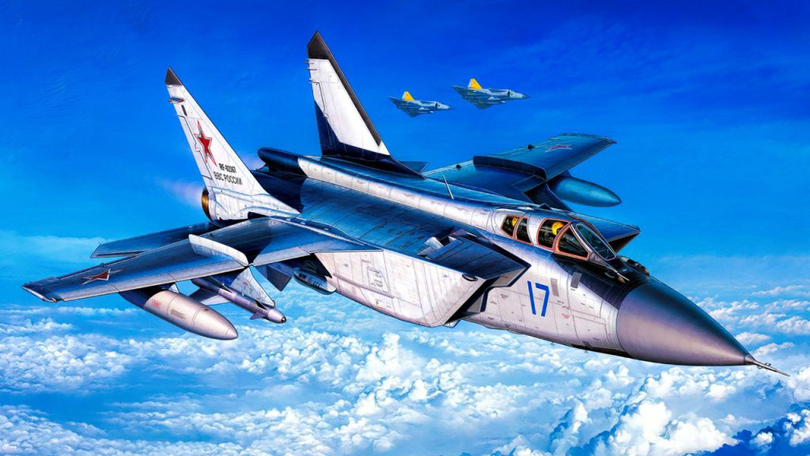 În imagine: MiG-31, modelul de avion rusesc care a pătruns în spațiul aerian al Estoniei