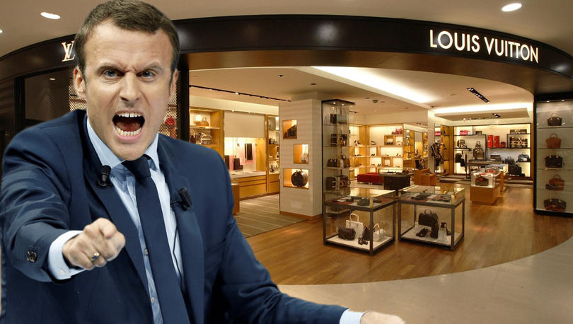 La cererea lui Emmanuel Macron, magazinele Louis Vuitton vor stinge lumina între 10 seara și 7 dimineața
