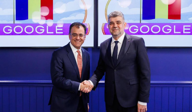 Marcel Ciolacu și conducerea Google