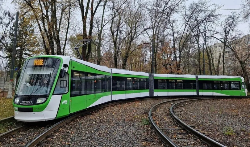 Un tramvai Astra Imperio de pe linia lui 41 s-a stricat la câteva ore după inaugurare