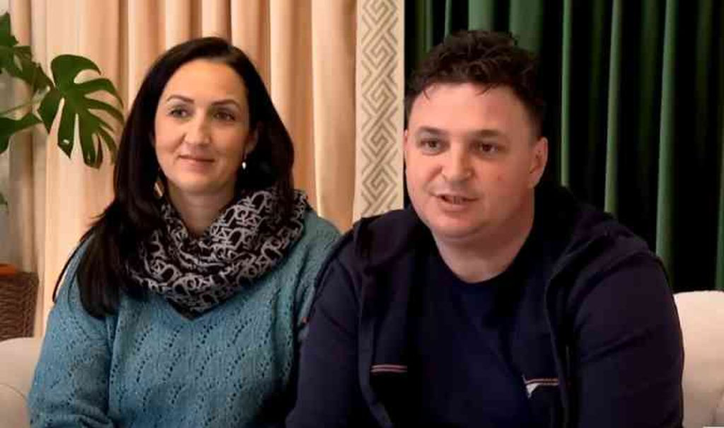 Florin și Luminița Câcău, familia de români întoarsă în țară