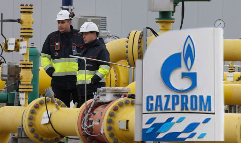 Gazprom anunță o scădere a exporturilor de gaze cu 46% comparativ cu 2021