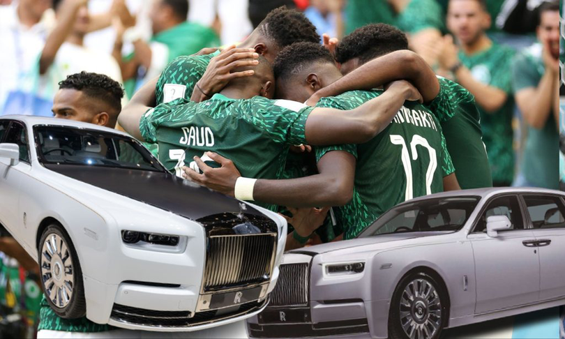 Jucătorii din lotul naționalei de fotbal a Arabiei Saudite au primit fiecare câte o mașină de lux
