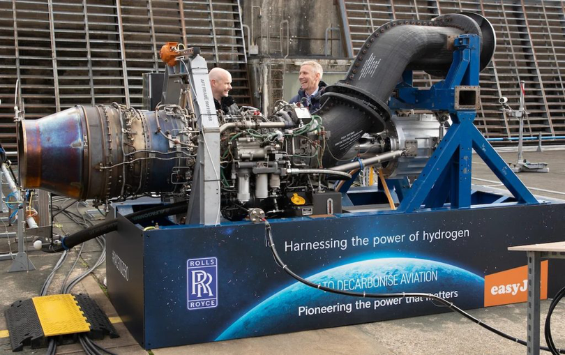 Motorul cu hidrogen de la Rolls Royce, aflat în teste