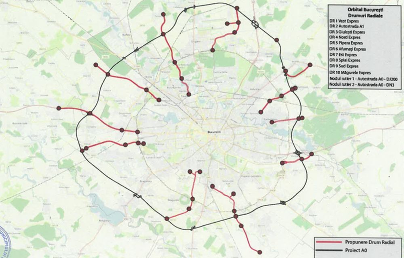 Peste 3,5 milioane de euro investite în studiu de fezabilitate al drumului care va lega Bucureștiul de orașul Măgurele
