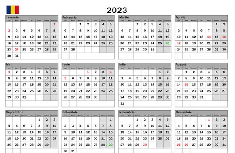 Zile libere în 2023. Minivacanțe de la Guvern