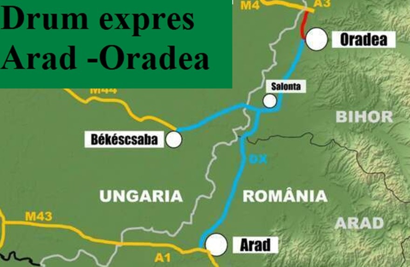 Drum expres Oradea-Arad