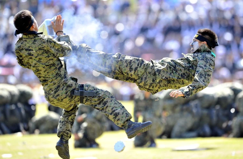 Antrenament al armatei Coreei de Sud