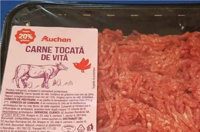 carne tocată Auchan