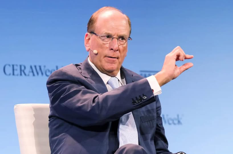 Directorul executiv al BlackRock, Larry Fink, vorbind la World Economic Forum Annual Meeting în Davos la începutul acestui an