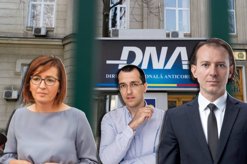 DNA cere ridicarea imunității lui Florin Cîțu, Vlad Voiculescu și Ioana Mihăilă!
