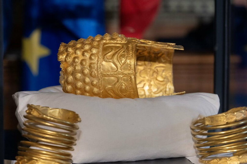 Artefactele au făcut parte din expoziția „Dacia – Tărâmul Aurului și Argintului”, organizată anul trecut la muzeul din Assen.