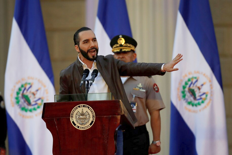 Președintele El Salvador, Nayib Bukele 