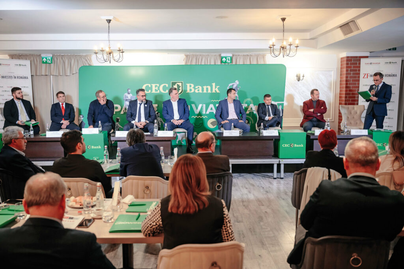 Conferinţa ZF Investiţi în România, care a fost organizată de ZF în parteneriat cu CEC Bank la Bacău.