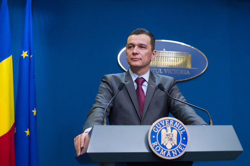 Sorin Grindeanu, ministrul Transporturilor și infrastructurii. Sursa: gov.ro