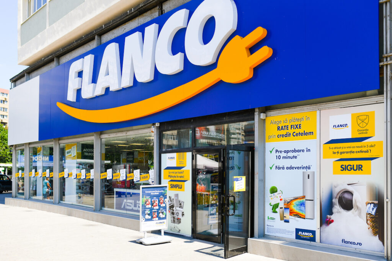 Flanco se numără printre magazinele din Români care adoptă formatul de discount