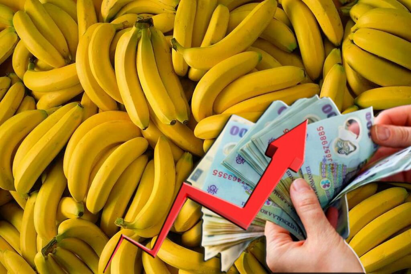 Top comenzi 2024: bananele, pe primul loc