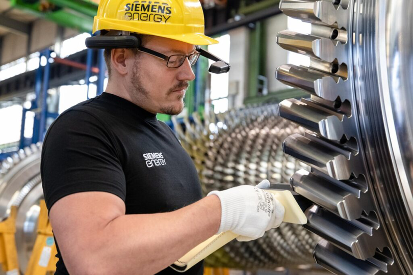 Uzina de turbine pe gaz Siemens Energy; Fotograf: Thomas Lobenwein