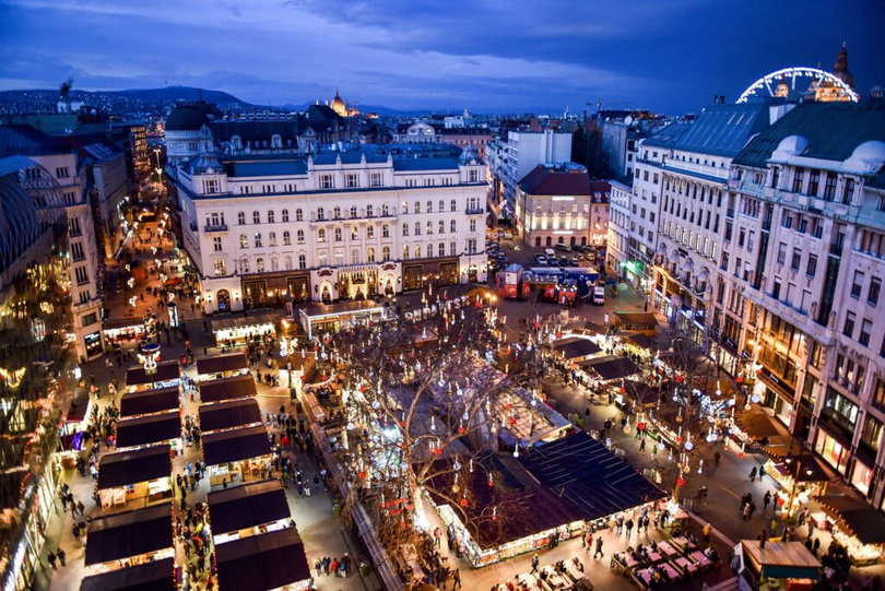 târgul de Crăciun de la Budapesta
