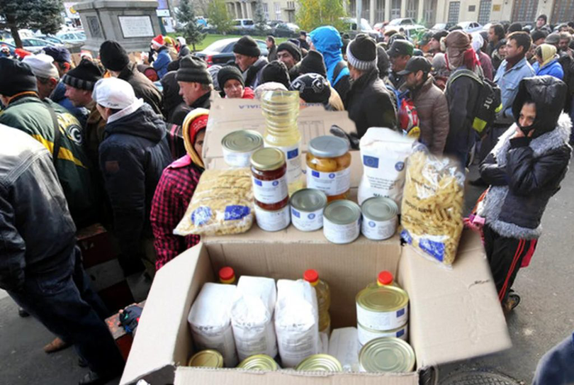 Aproape 1,2 milioane de români au primit o nouă tranşă de ajutoare alimentare