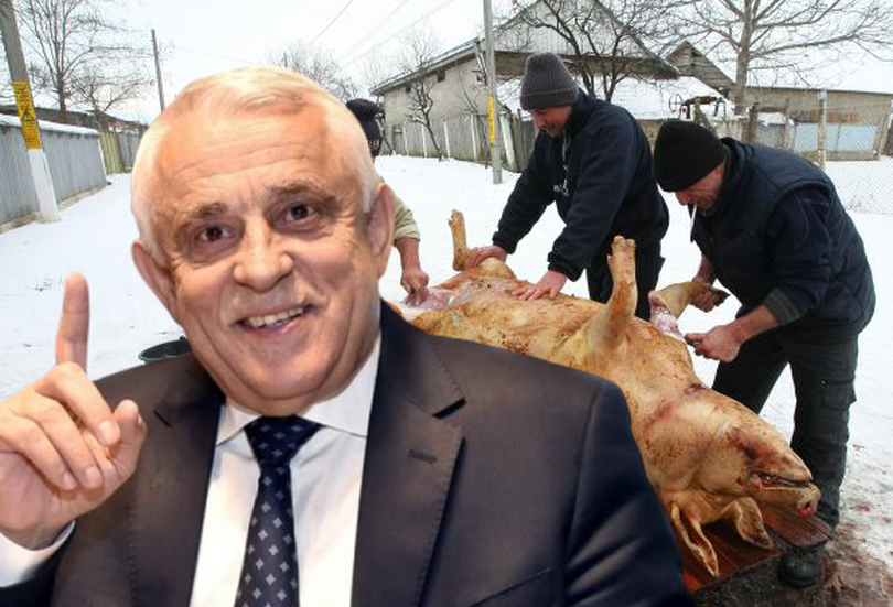 Petre Daea i-a îndemnat pe toți românii să cumpere porcul de Crăciun de la producătorii locali