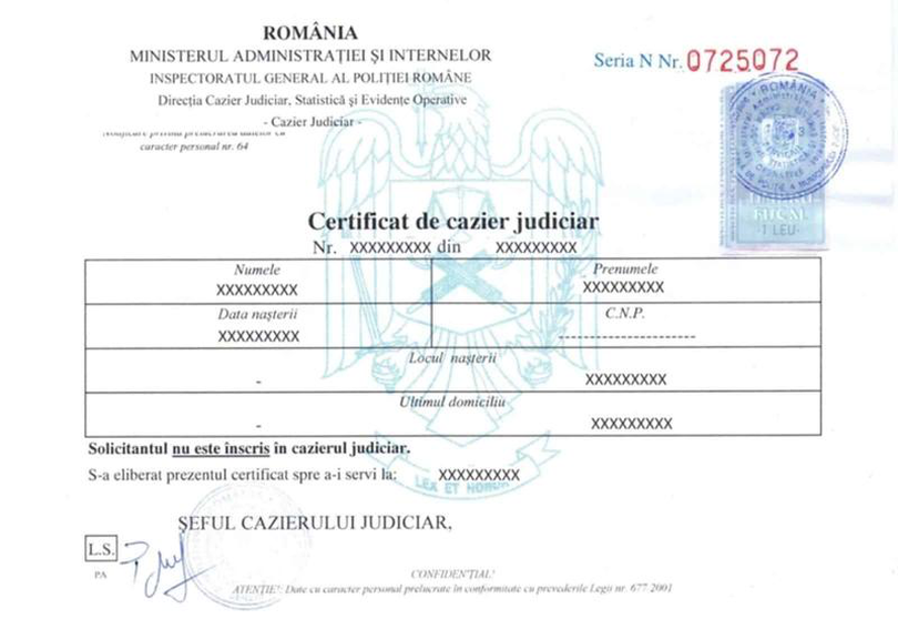 Românii vor putea obține certificatul de cazier judiciar și în format electronic. Proiectul a fost adoptat de Senat