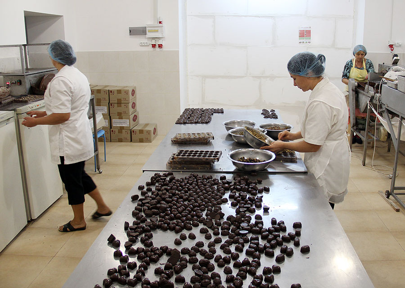 foto ilustrativă: fabrică de ciocolată