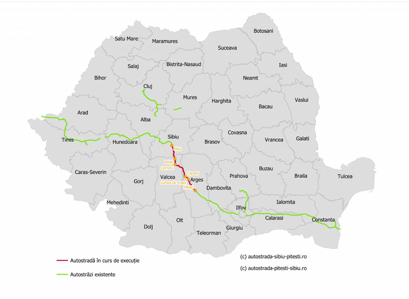 Primul tronson din Autostrada Sibiu - Pitești, aproape gata! Autoritățile au anunțat când se dă liber la circulație. Cum arată acum cel mai așteptat proiect rutier din România - VIDEO