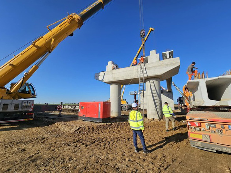 UMB accelerează lucrările pe tronsonul 4