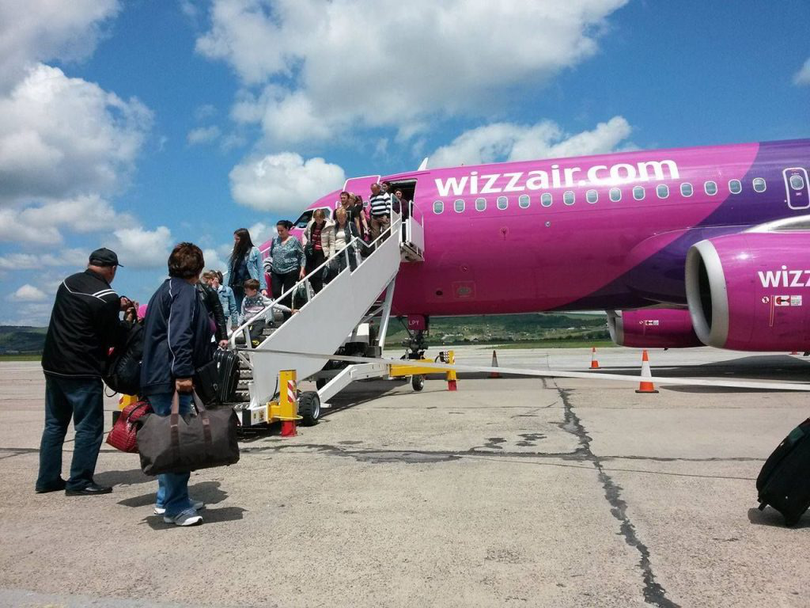 Românii au apelat în număr mare la serviciile Wizz Air anul trecut