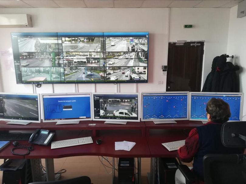 Sistem monitorizare trafic / Sursă foto: Facebook Primăria Brașov