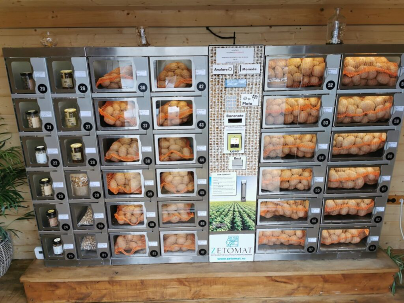 automat de cartofi