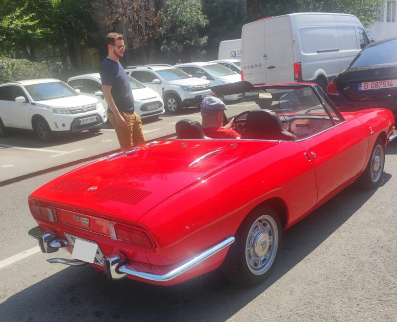 FIAT 850 Spider la Registrul Auto Român