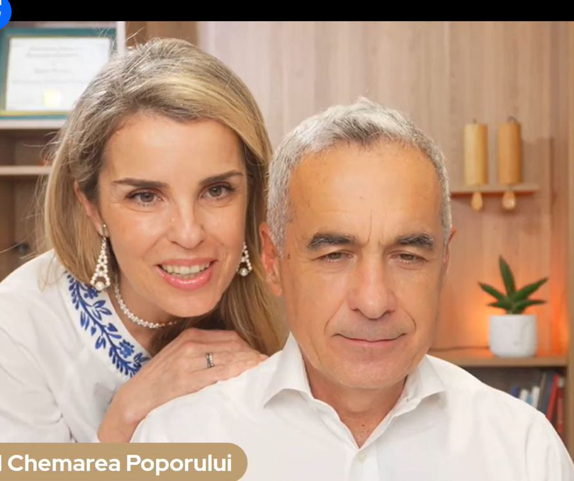 Călin Georgescu și soția sa, Cristela